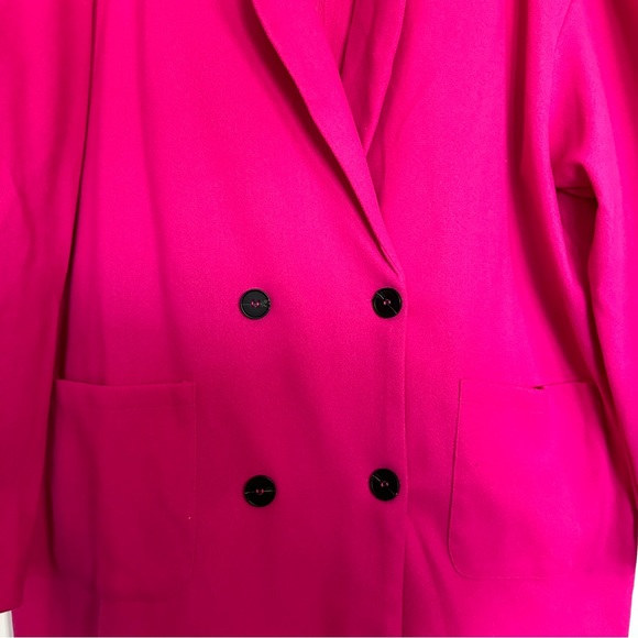 SHEIN Double Breasted Lapel Collar Overcoat - Picture 8 of 12